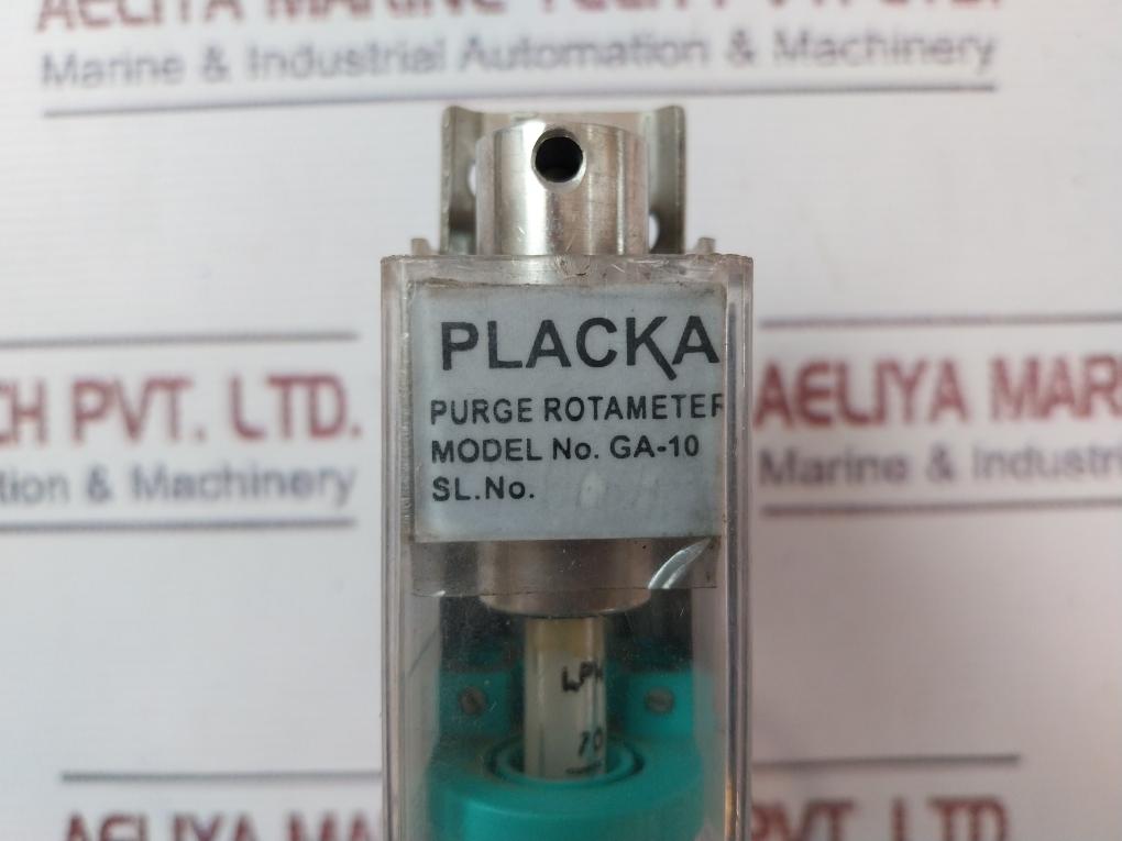 Placka Ga-10 Purge Rotameter