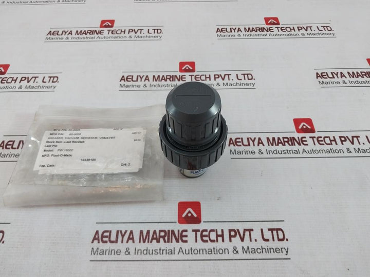 Plast-o-matic Valves Vbm050V-pv Vacuum Breaker Vbm050V-pv/Vbm-050 Ckm050