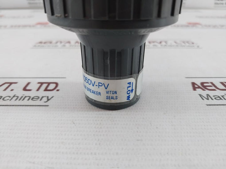 Plast-o-matic Valves Vbm050V-pv Vacuum Breaker Vbm050V-pv/Vbm-050 Ckm050