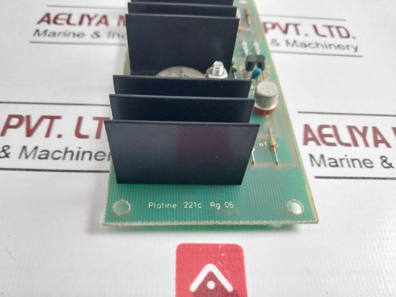 Platine 221C Printed Circuit Board Rg 06