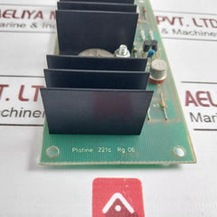 Platine 221C Printed Circuit Board Rg 06