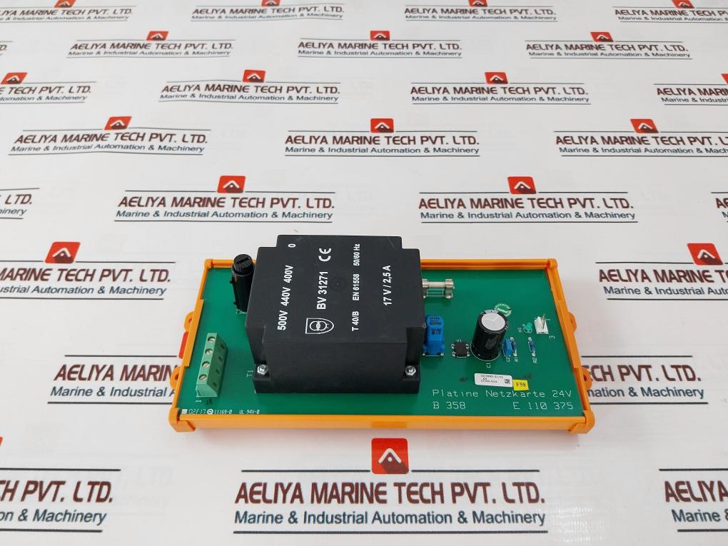 Platine Netz B 358 Circuit Board E110375 24V