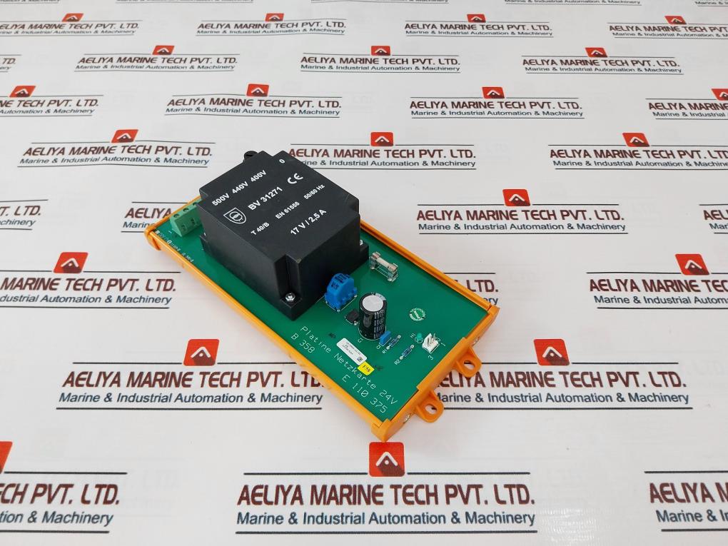 Platine Netz B 358 Circuit Board E110375 24V