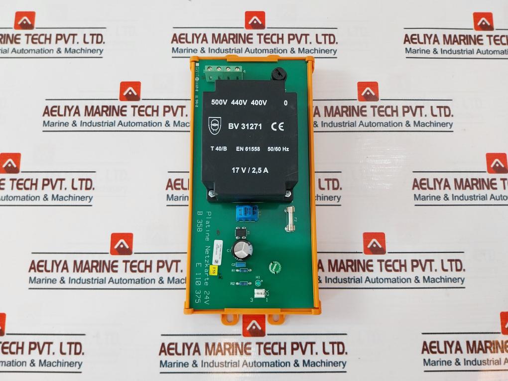 Platine Netz B 358 Circuit Board E110375 24V
