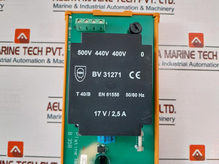 Platine Netz B 358 Circuit Board E110375 24V
