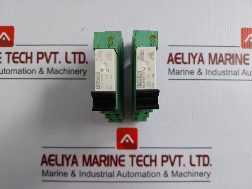 Plc-bsc-24Dc/21Hc Phoenix Contact Relay Base 24 Vdc