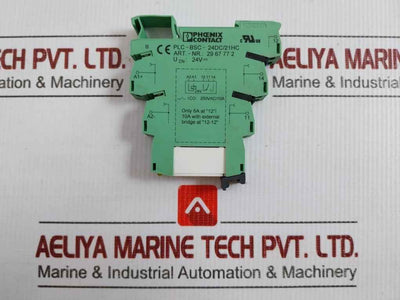 Plc-bsc-24Dc/21Hc Relay Socket Terminal Block 24V Dc Phoenix Contact