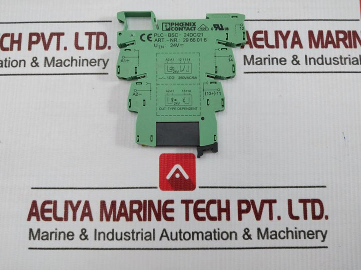 Plc-bsc-24Dc/21 Phoenix Contact Relay Socket Bases 24V Dc