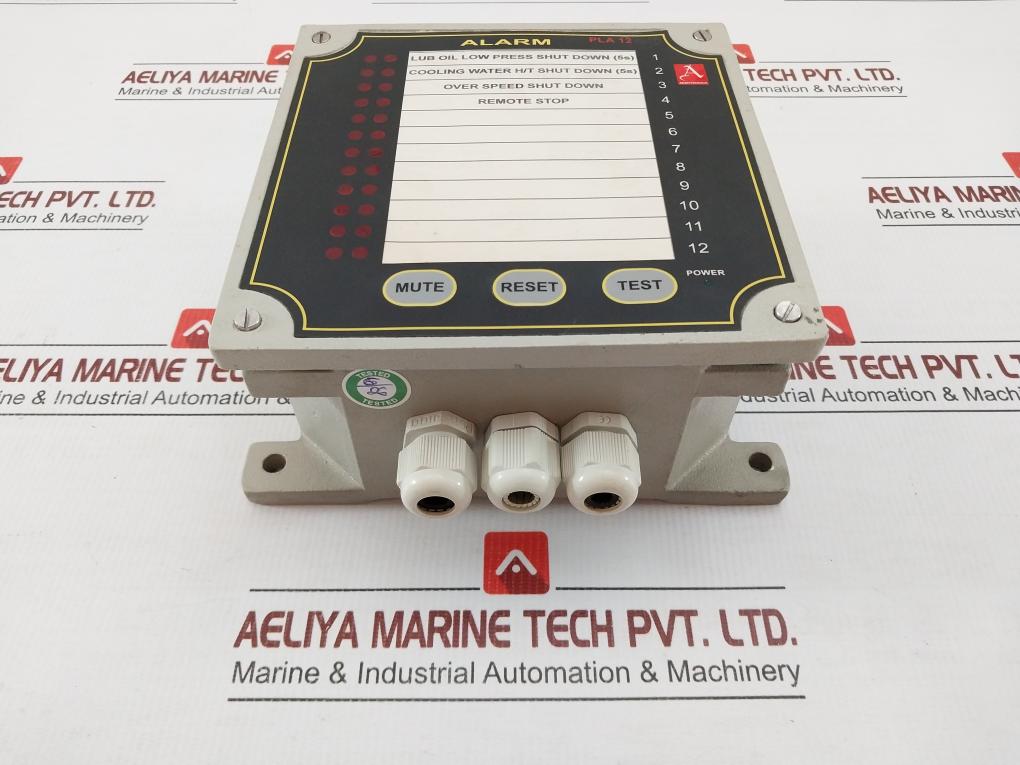Plc Alarm Annunciator Module Akshtronica Pla 12