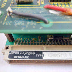 Soren T.Lyngso Plc Control Rack Module 606188000