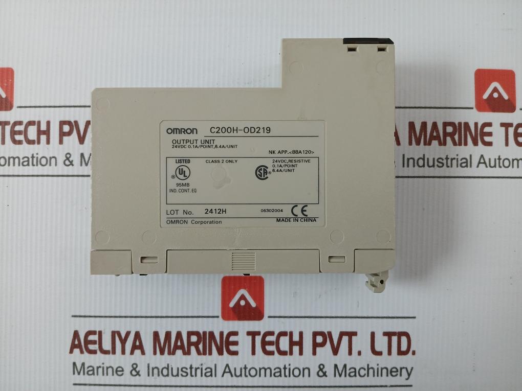 Plc System I/O Unit Assembly C200H-od219, C200H-sp001 Omron C200H-id217