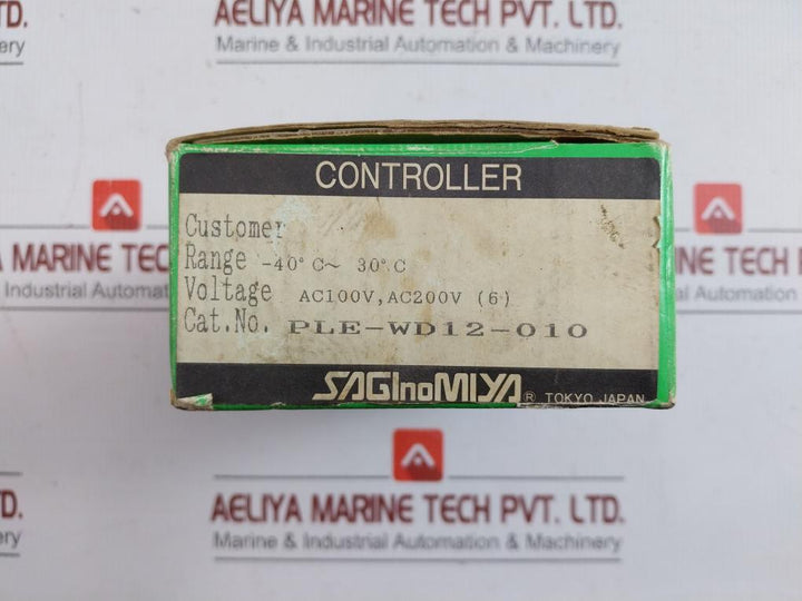 Ple-wd12-010 Digital Thermostat Controller Saginomiya -40°C To 30°C