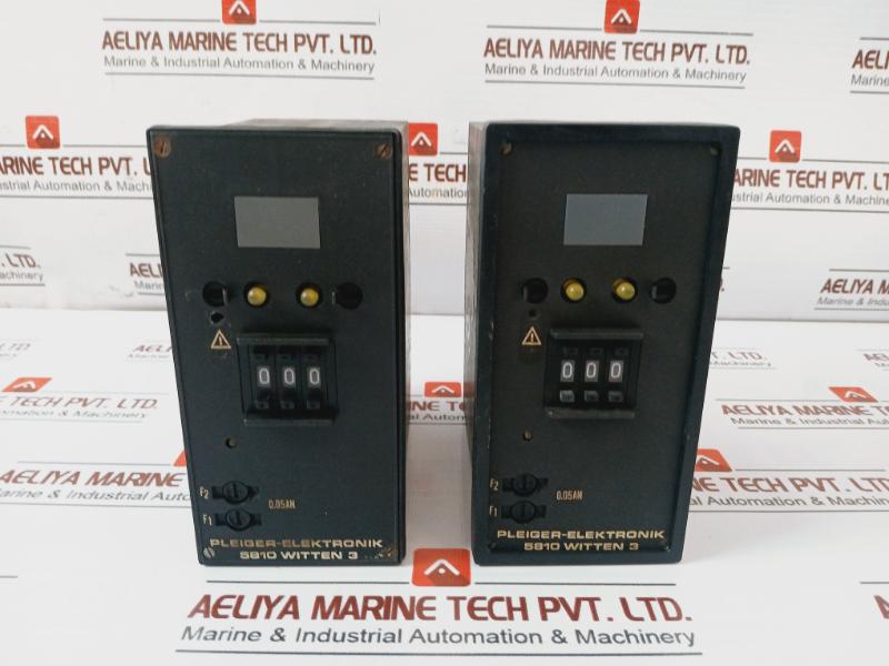 Pleiger-elektronik 5810 Witten 3 Controller 366-d 220Vac 50-60Hz