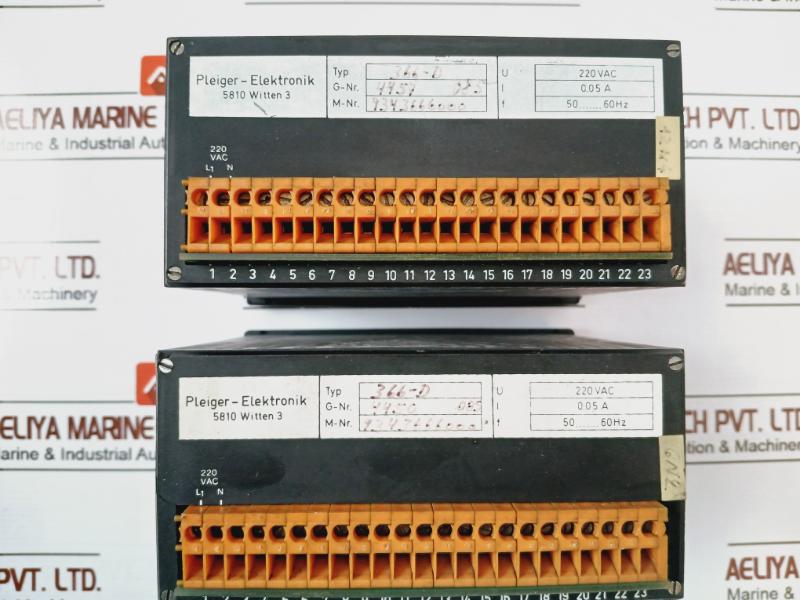 Pleiger-elektronik 5810 Witten 3 Controller, 366-d, 220Vac, 50-60Hz