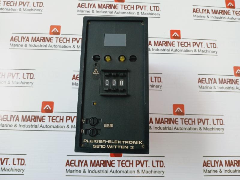 Pleiger-elektronik 5810 Witten 3 Controller 366-d 220Vac 50-60Hz