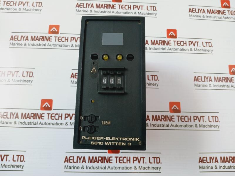 Pleiger-elektronik 5810 Witten 3 Controller, 366-d, 220Vac, 50-60Hz