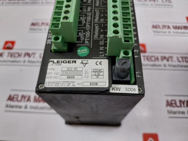 Pleiger Elektronik 362-mc Multifunction Controller 9362000000