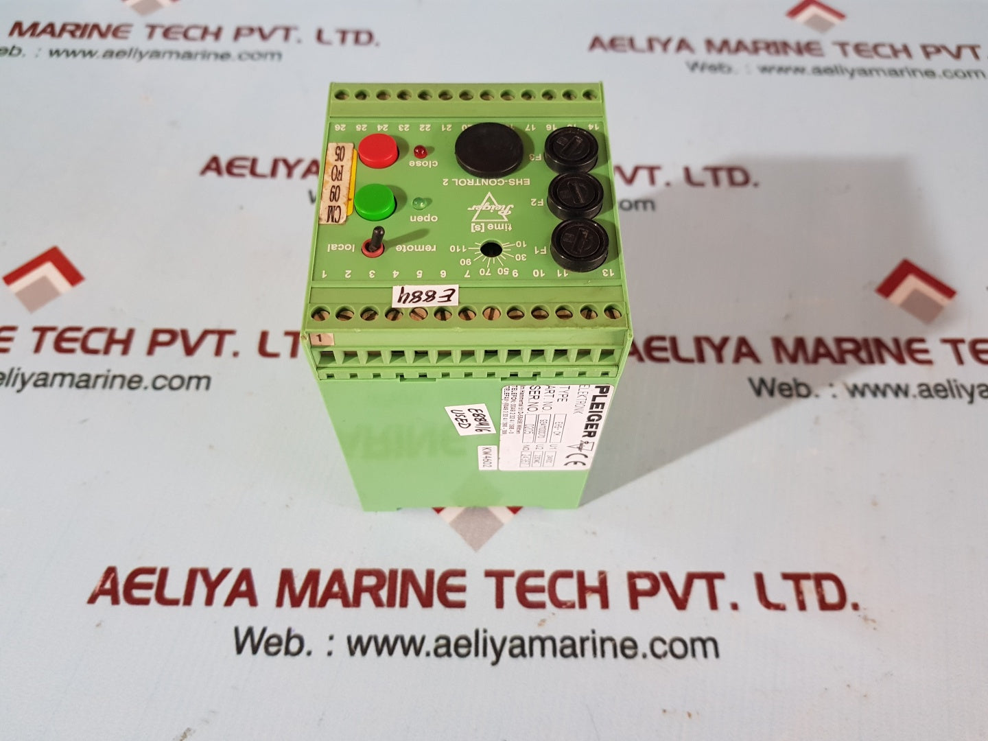 Pleiger Elektronik Ehs-cm Control Module 9341100070 (U1:24Vdc U2:230Vac)