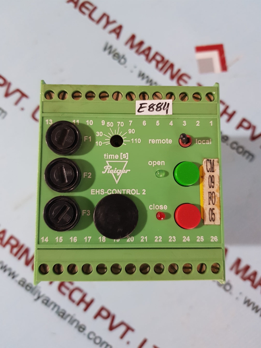 Pleiger Elektronik Ehs-cm Control Module 9341100070 (U1:24Vdc U2:230Vac)