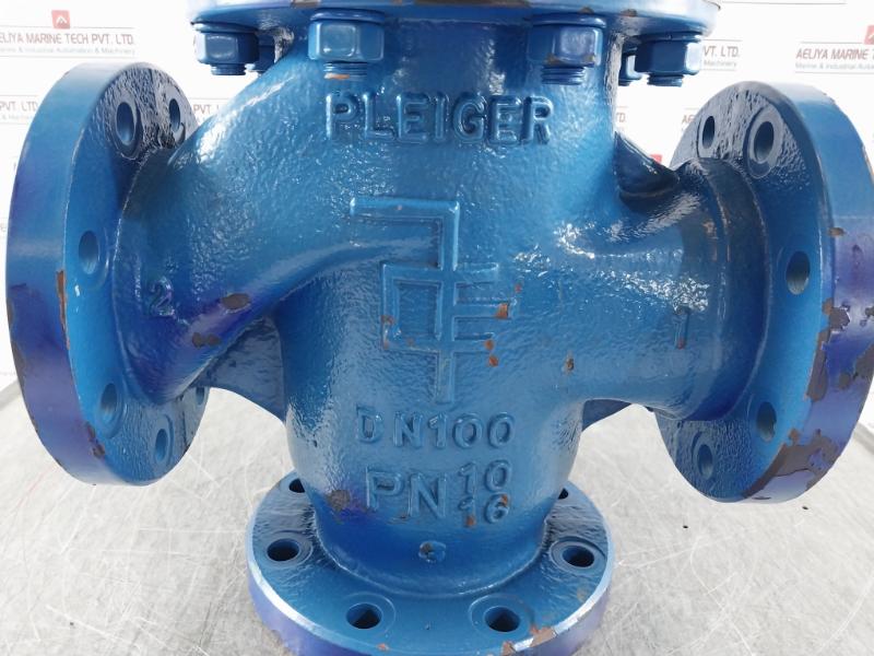 Pleiger M0V-3-100-82/2 Control Valve Dn100, Pn10/16