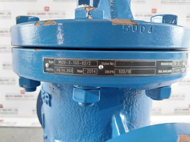 Pleiger M0V-3-100-82/2 Control Valve Dn100, Pn10/16