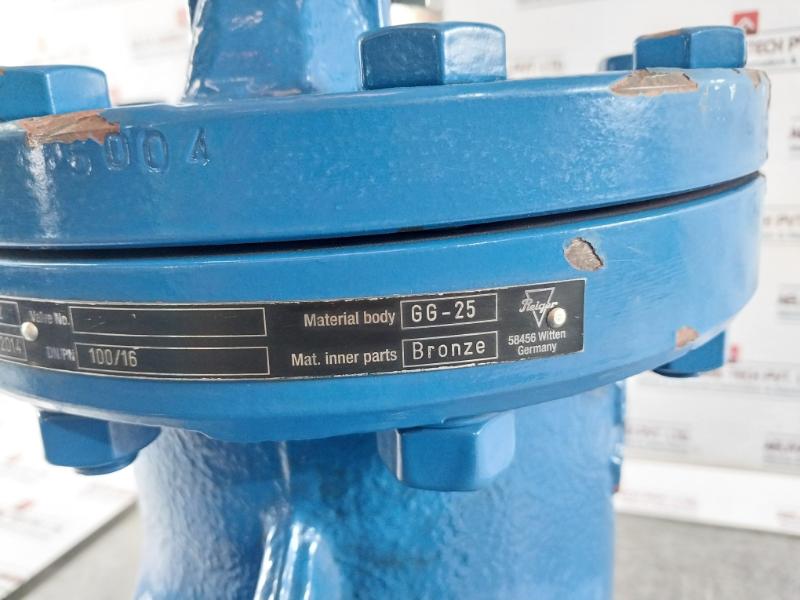 Pleiger M0V-3-100-82/2 Control Valve Dn100, Pn10/16