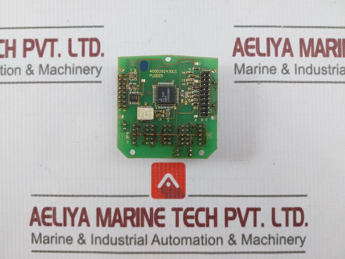 Pleiger 4000292430Ls Printed Circuit Board Display