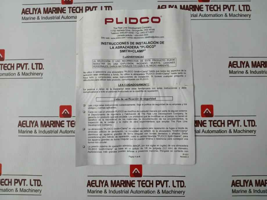 Plidco 6371841 Smith+Clamp 10