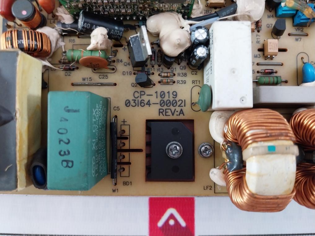 Plotech Api9826-01Pcb2-002 Power Supply Pcb Module E169497 Rev: A 94V-0