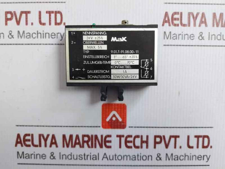 9.01.7-91.08.00-11 Plug-in Control Relay Module 30W/50Va/24V Mak