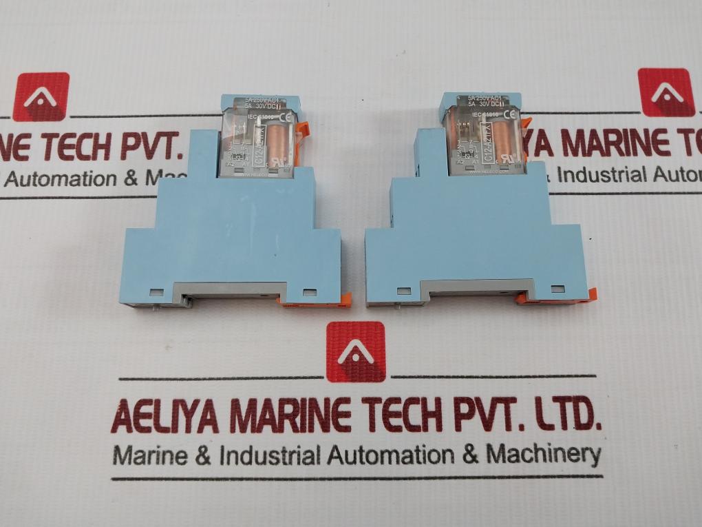 Plug-in Power And Interface Relay 5A 250V Releco C12-a21Fx
