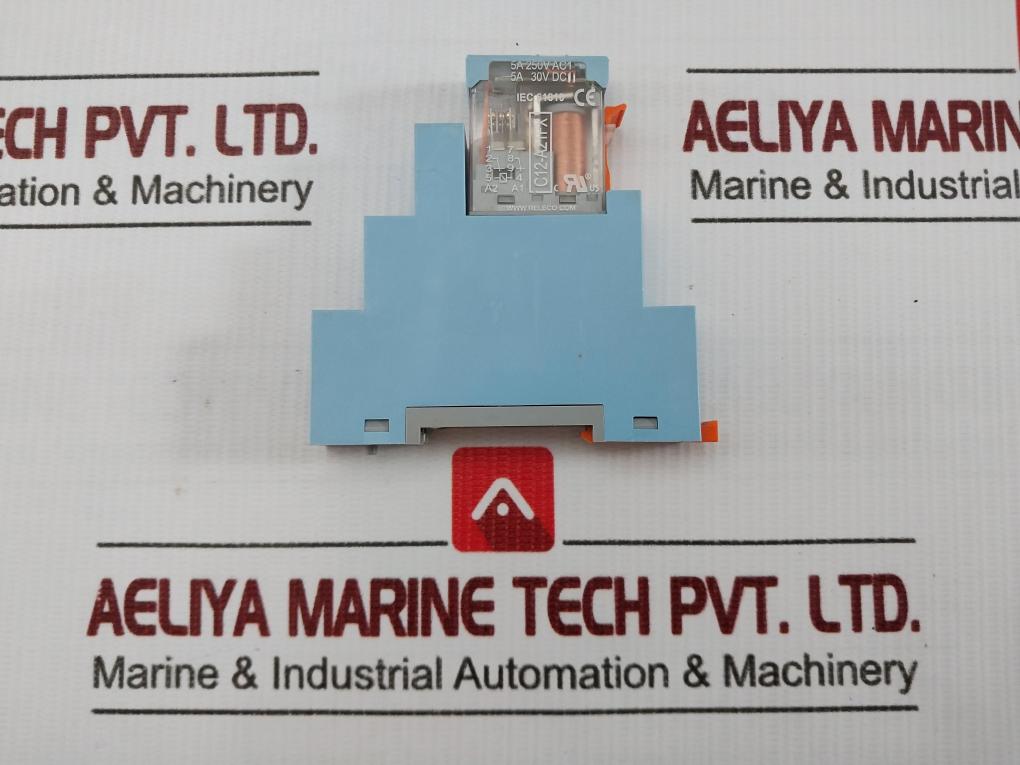 Plug-in Power And Interface Relay 5A 250V Releco C12-a21Fx