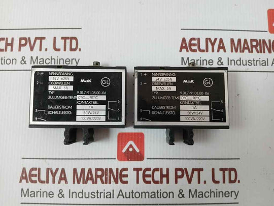 Plug-in Relay 50W/24V Mak 9.01.7-91.08.00-06