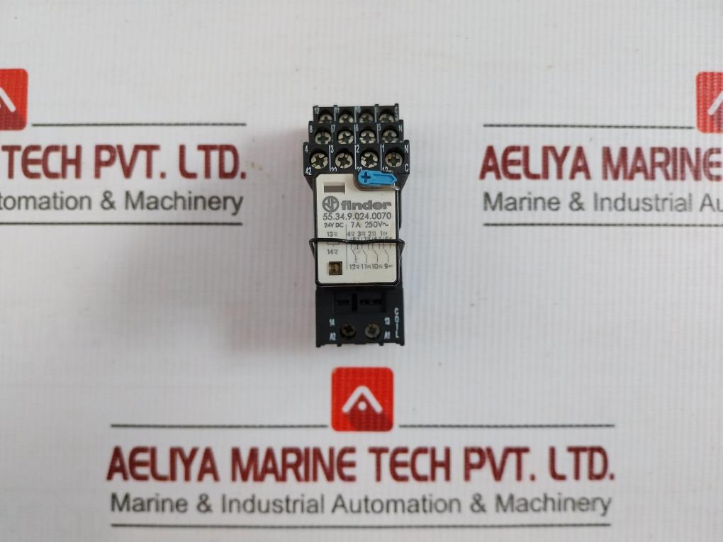 Plug-in Relay 7A 250V Finder 55.34.9.024.0070