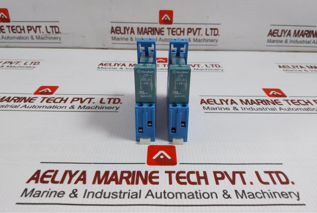 Plug-in Relay With Relay Socket Assembly 95.05 44.62S Finder 24 Vdc