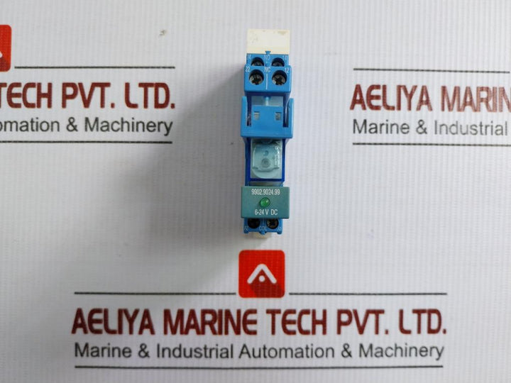 Plug-in Relay With Relay Socket Assembly 95.05 44.62S Finder 24 Vdc