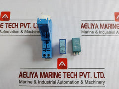 Plug-in Relay With Relay Socket Assembly 95.05 44.62S Finder 24 Vdc