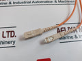 Plus Informatica Metrocable COA-MM-DP Fiber Optic Cable Duplex SC-ST, 2.5 Meter