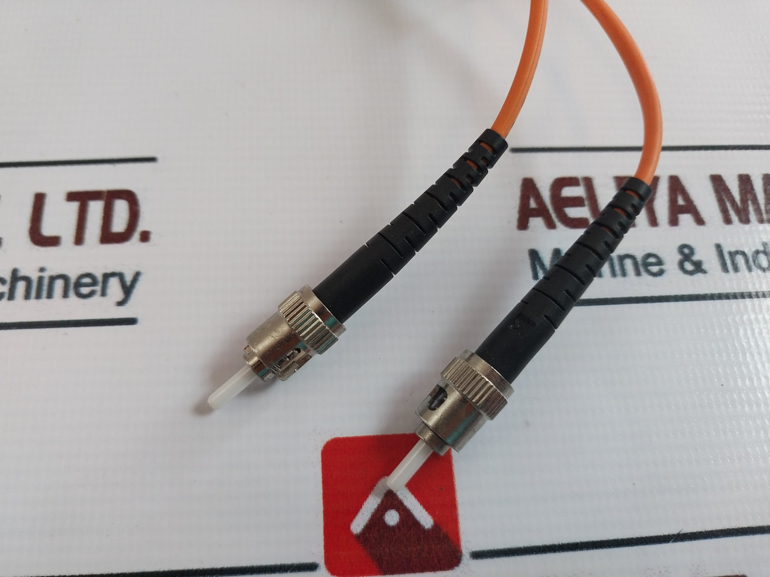 Plus Informatica Metrocable COA-MM-DP Fiber Optic Cable Duplex SC-ST, 2.5 Meter