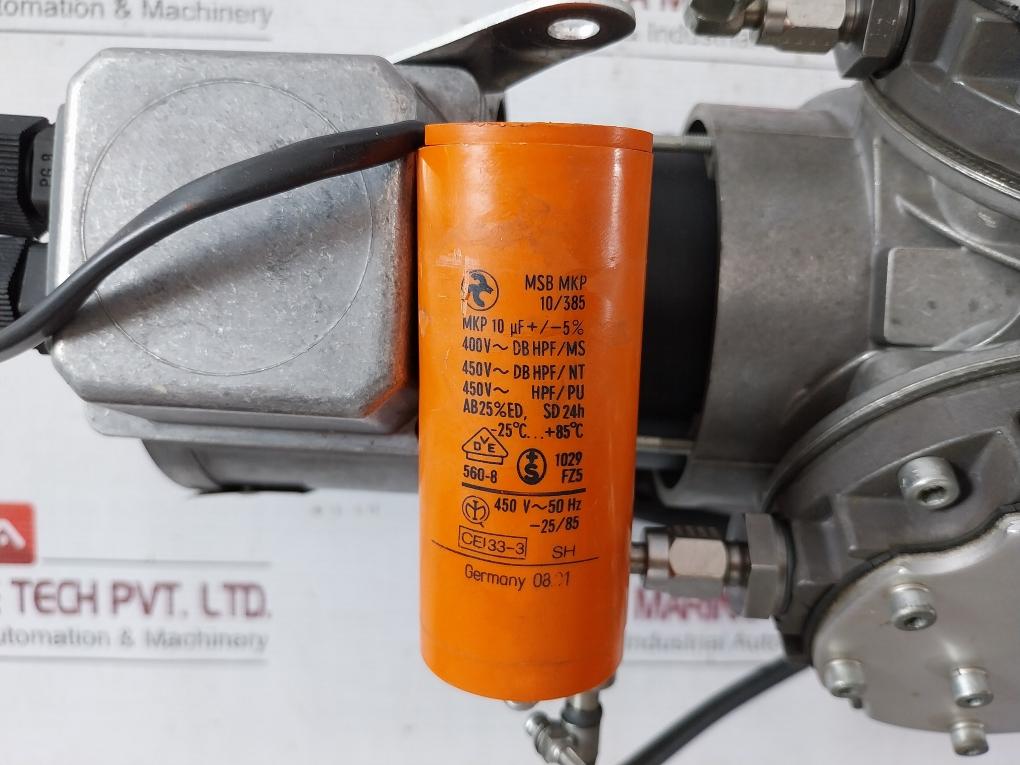 Pm 10789-026.0 Vacuum Pump 881150 110V 60Hz 2,0A 0,15Kw 450V 50Hz 400V Db Hpf/Ms