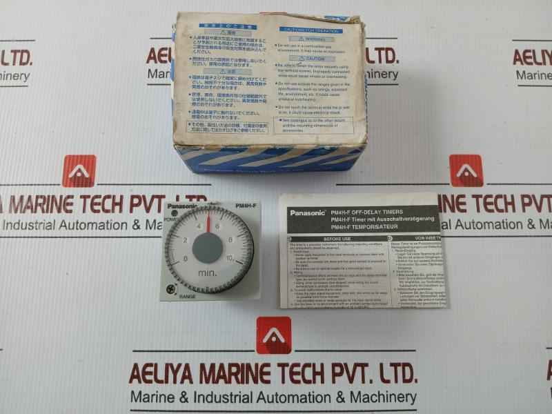 Pm4Hf8R-m-ac120Vw Off-delay Timer 0-10 Min Panasonic