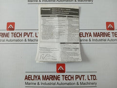 Pm4Hf8R-m-ac120Vw Off-delay Timer 0-10 Min Panasonic