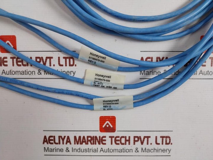 Pm I/O Link Cable Set Part No. 51195479-500 Honeywell