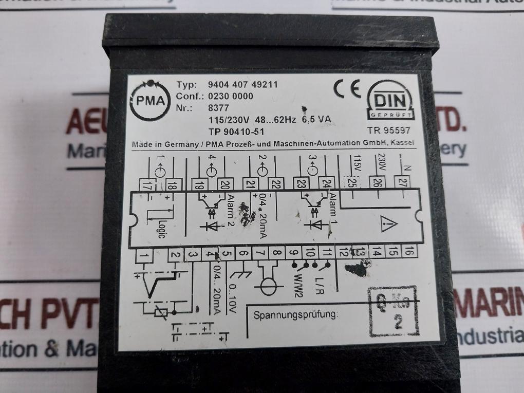 Pma Ks 40 Temperature Controller 9404 407 49211