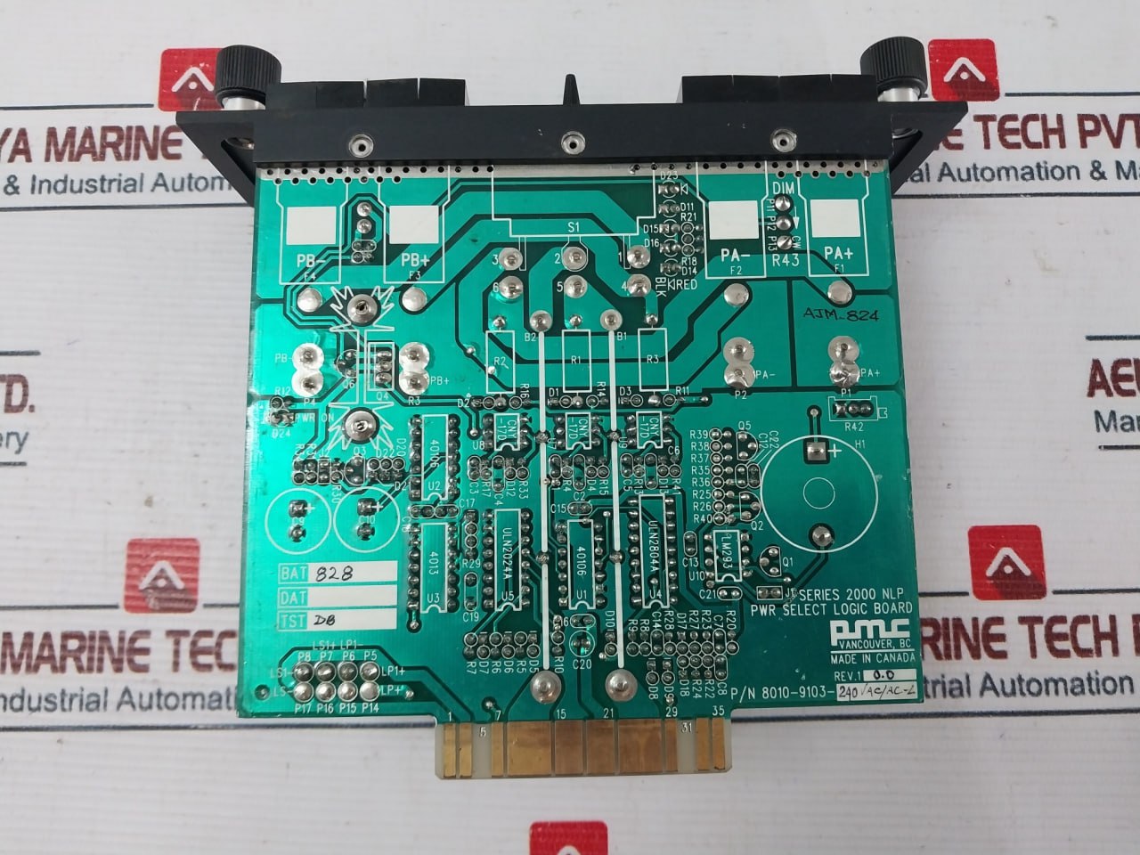 Pmc 8010-9104-240Ac/Ac, 8010-9103-240Ac/Ac-l Nlp Pwr Select Pwr Board