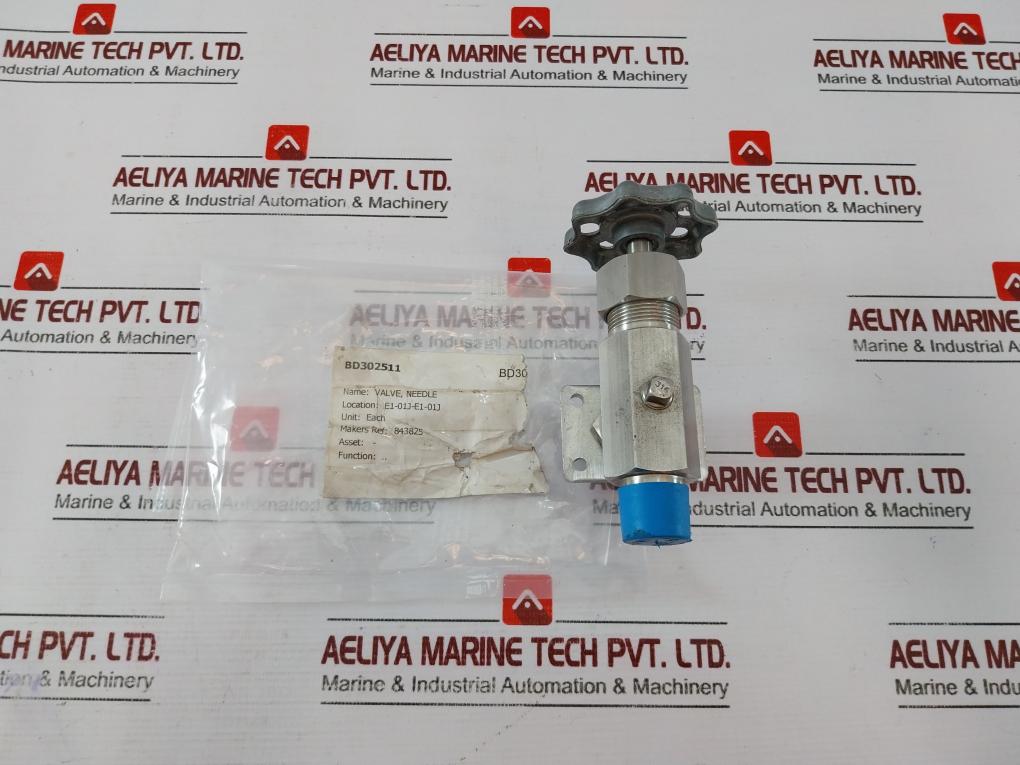 Pmi 843825 Needle Valve 316 Stainless Steel