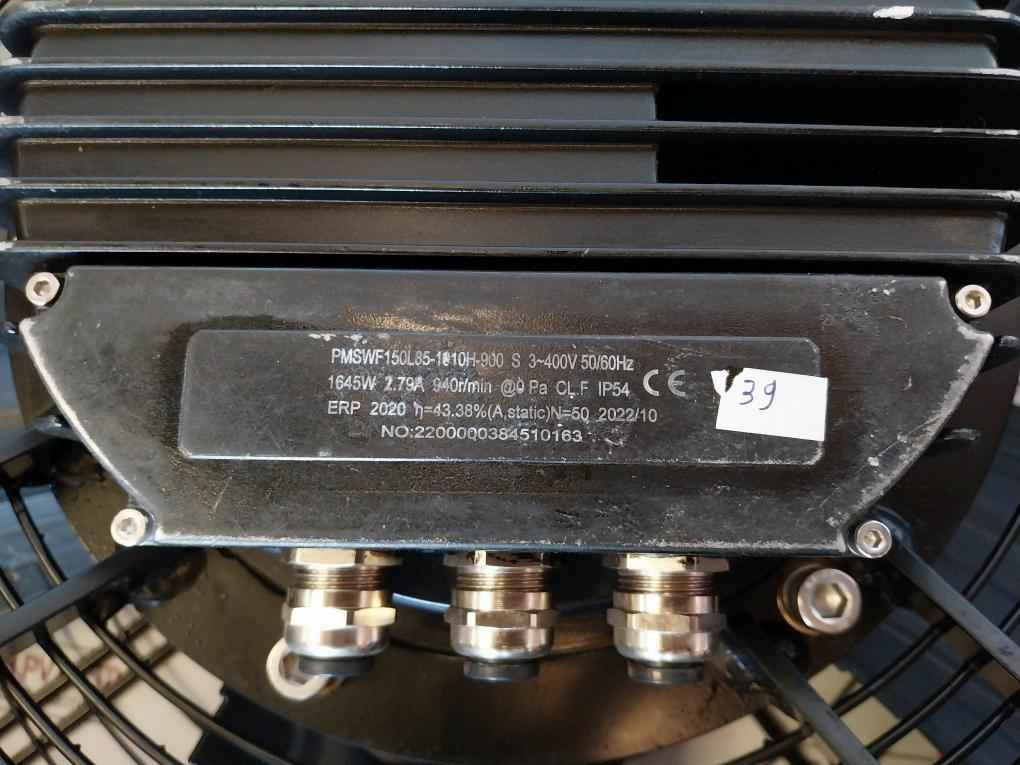Pmswf150L85-1010H-900 S 4-20Ma High Performance Ec Axial Fan 10V/20V