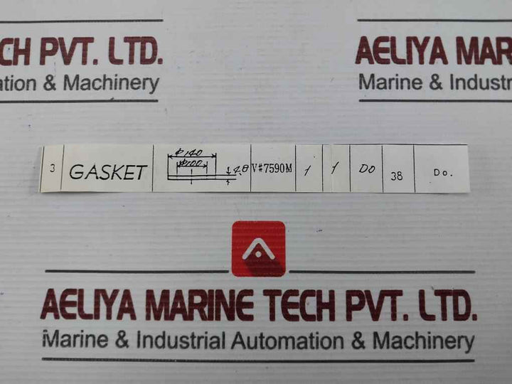 Pn 38 Gasket For 80A Dy-codo010