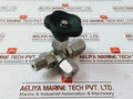 Pn400 1.4571 Pressure Gauge Shut-off Valve