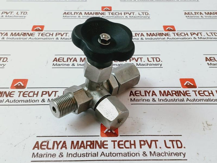 Pn400 1.4571 Pressure Gauge Shut-off Valve